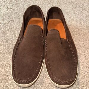 Piero Masetti Size 44EU/US 10-10.5Mens Brown Leather Upper Spain Slipon Loafers